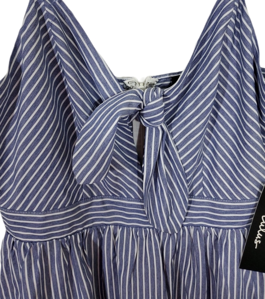 NWT! Lulus Joyful Days Striped Midi Dress. - Picture 2 of 6